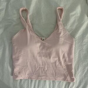 Lululemon Athletica Light Pink Tank Top